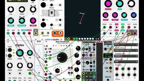VCV Rack | Eurorack Modular Synthesizer Software | Mutable Instruments Braids, Clouds, Tides