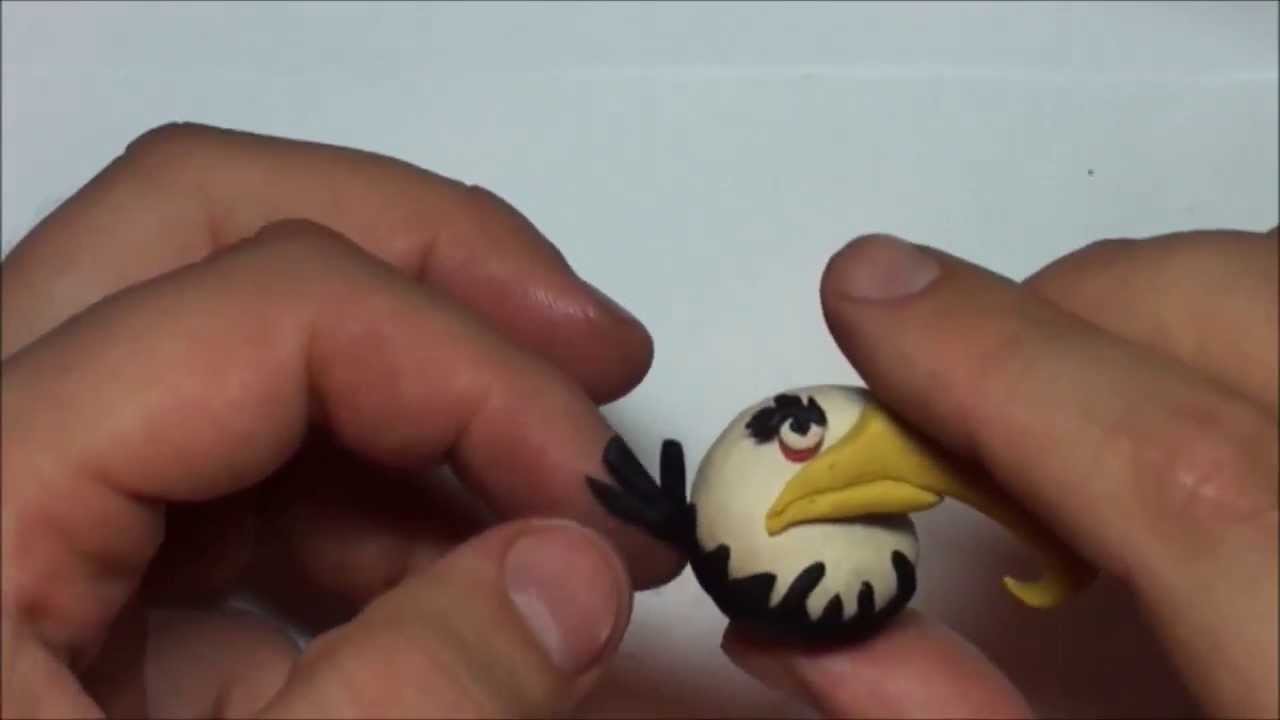 Лепим Angry Birds из пластилина