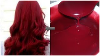 ‍TIÑE TU CABELLO DE COLOR ROJO con un tinte casero natural y fácil de hacer!