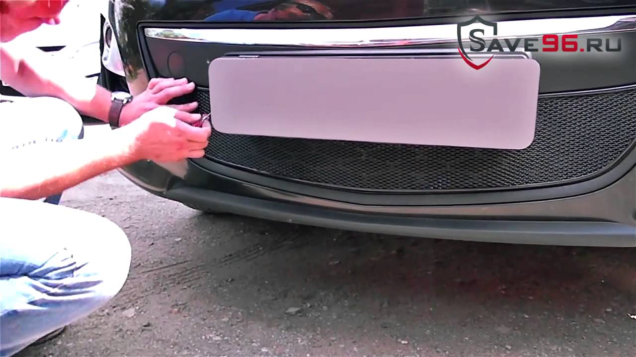 Защита радиатора на Mazda CX-7 (Мазда СХ 7) 2009-2012. (рестайлинг) Защита радиатора на Mazda CX-7 (Мазда СХ 7) 2009-2012. (рестайлинг)