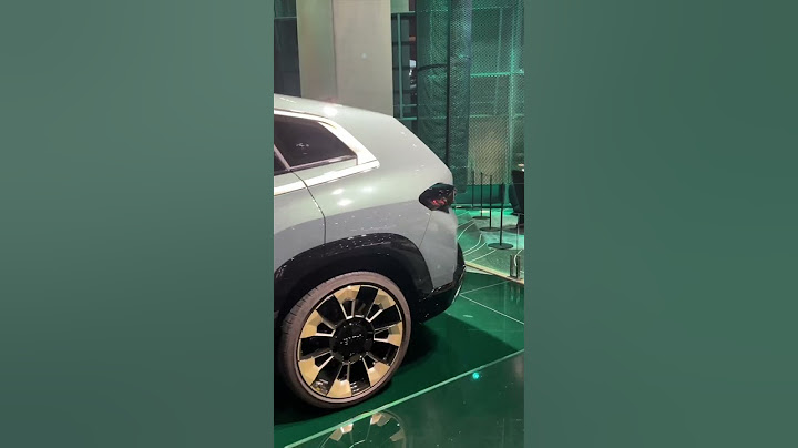BMW XM displayed at the BMW Welt
