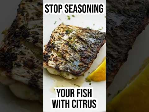 How To Season Fish #seafood #recipe #food