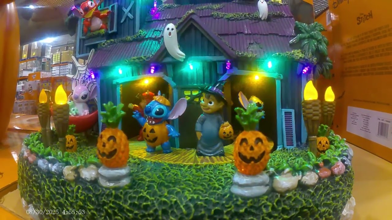 コストコ ハロウィン スティッチ フィギュア 置物 コストコ ハロウィン