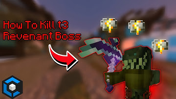 How To Kill t3 Revenant Boss in Craftersmc Skyblock