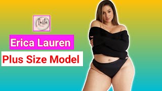 Erica Lauren: Stunning Plus-size Model & Fashion Ambassador - Bio And Measurements! 2