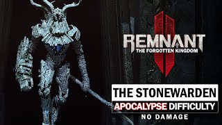 The Stonewarden Boss Fight (Apocalypse Difficulty / No Damage) [Remnant 2 DLC 2]