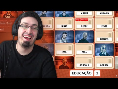 Juh Jogando Codenames com @Souzones @CoreDasAntigas @GabsYT