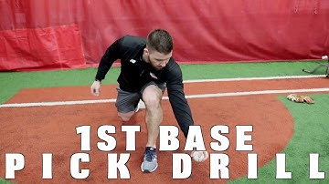 How to Pick at First Base in Baseball
