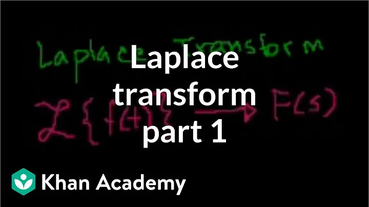 Laplace transform 1 | Laplace transform | Differen...