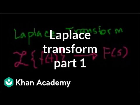 Laplace transform 1 | Laplace transform | Differential Equations | Khan Academy