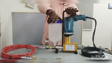 Injection Grout Machine CY1000 / ConRepair / Waterproofing  Structure Repair / For Pu & Epoxy Grout