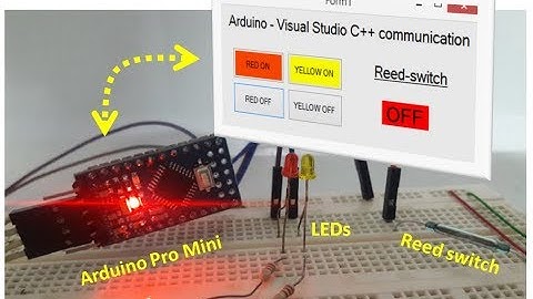 arduino - Visual Studio GUI communication