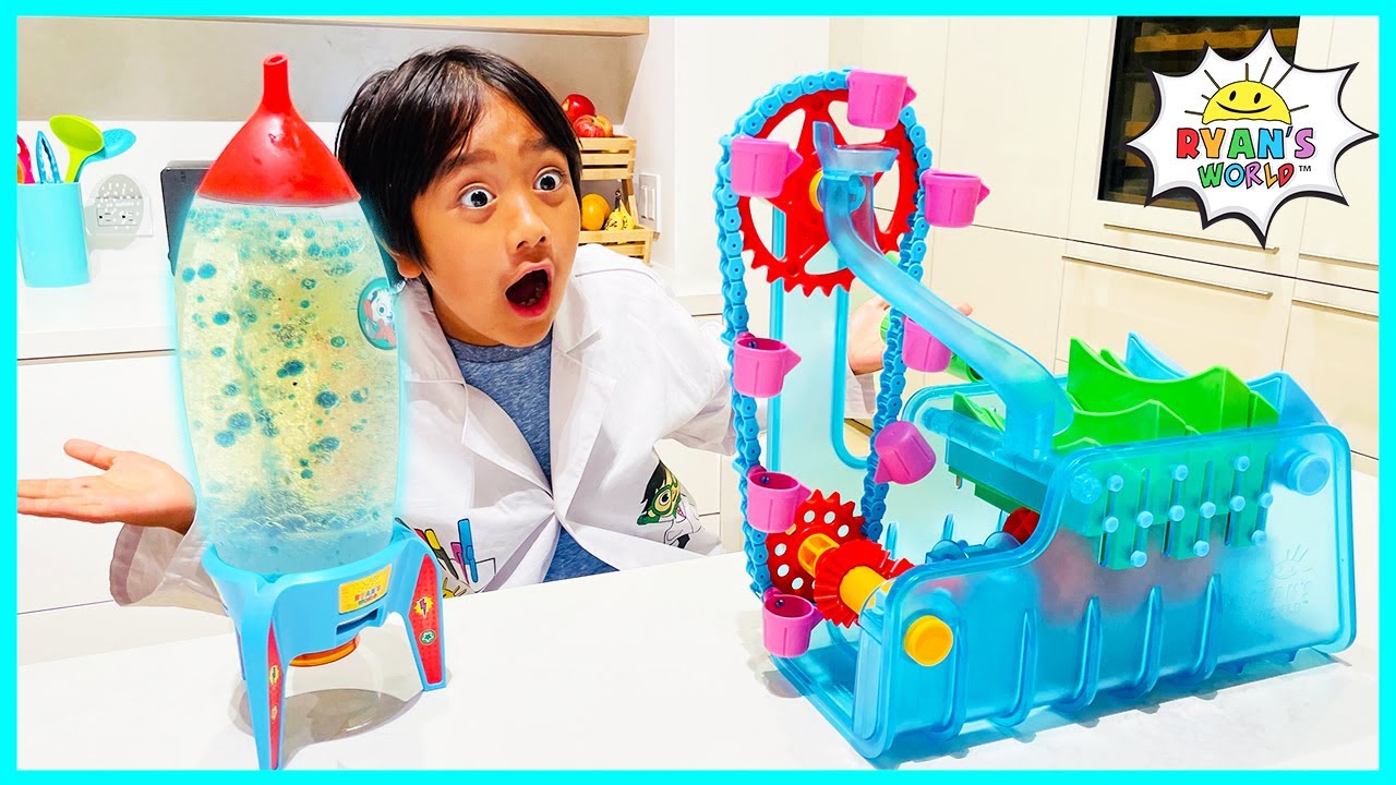 Ryan Fun DIY Science Experiments for kids to do at home!