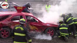 6 Cylinder Feature - 2025 Barton,VT Demolition Derby 