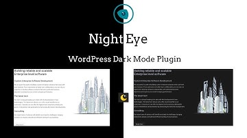 Night Eye WP Dark Mode Plugin | WordPress Plugin for Your Website
