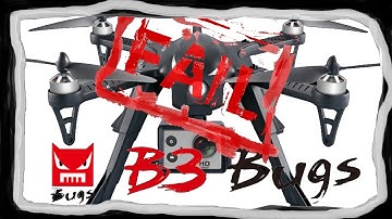 MJX RC Bugs 3 Drone 1st Flight ~ FAIL! ~ Not for beginners