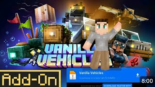 Minecraft bedrock mod new 🆕 Vanilla vehicles 8 different vehicles screenshot 2