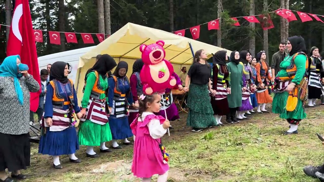 Göllüalan Yayla Şenliği 2024, Batuhan Turan Efsane Büyük Horon, 3. Bölüm, Ağasar/Trabzon [4K&HDR]