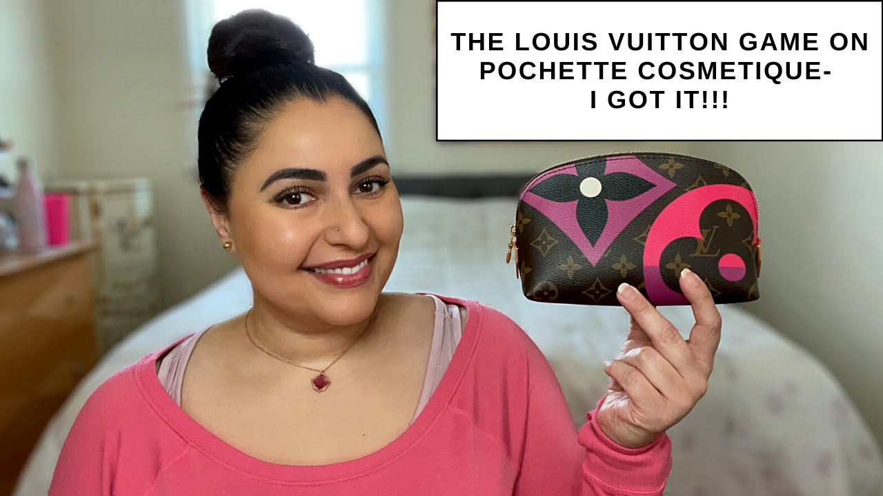 Louis Vuitton, Game On Cosmetic Pouch. - Unique Designer Pieces