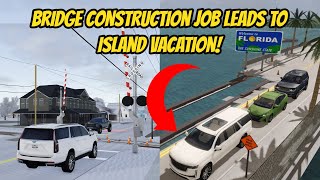 Greenville, Wisc Roblox l Highway Construction Bridge COLLAPSE Update Roleplay