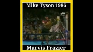 MIKE TYSON vs Marvis Frazier | 1986