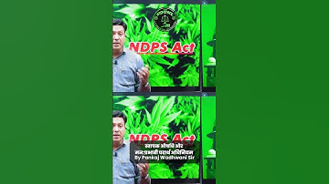 🎥 New Video Alert! 📚✨Join us for an insightful discussion on the एनडीपीएस अधिनियम (NDPS Act)