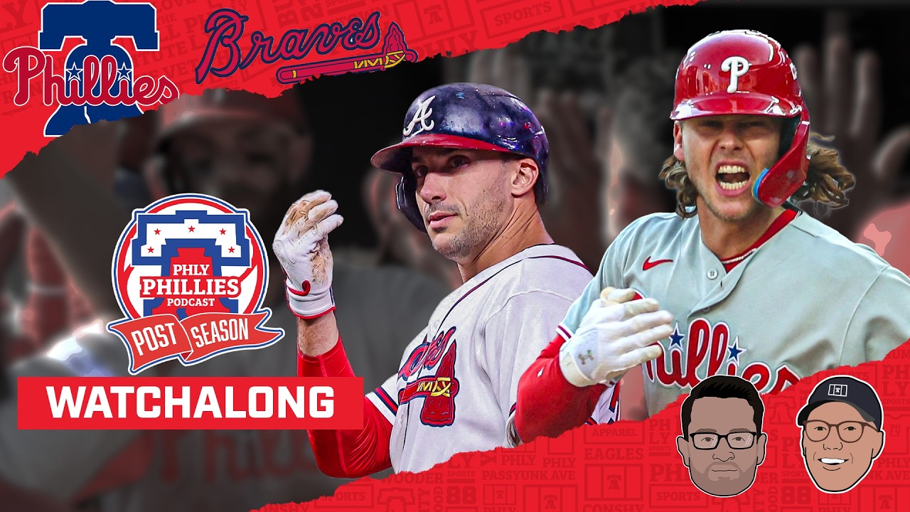 WATCHALONG: Philadelphia Phillies vs. Atlanta Braves Game 3 Wild Card Series | PHLY Phillies Podcast