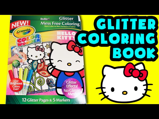 Crayola Color Wonder Markers & Coloring Pad, Hello Kitty