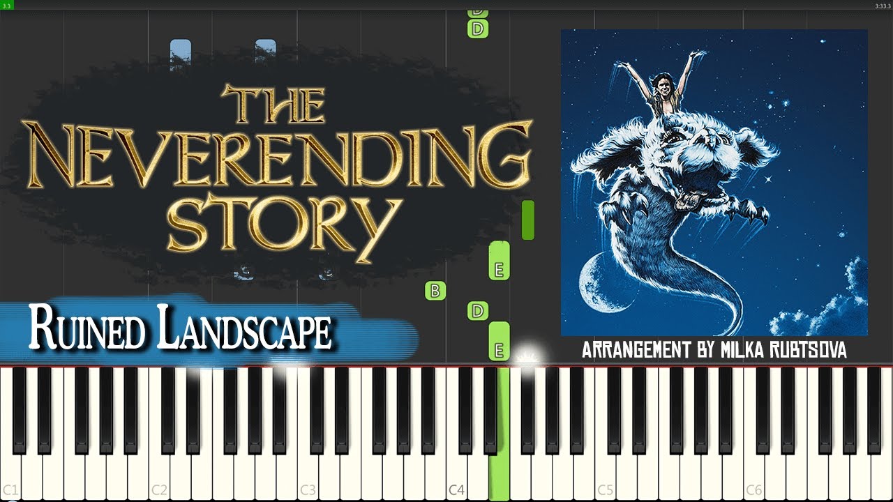 Ruined Landscape - The NeverEnding Story | Piano Tutorial - YouTube