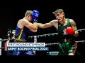 TKO! Full fight from a War of the Roses Army Boxing final | 1 LANCS v 1 R YORKS