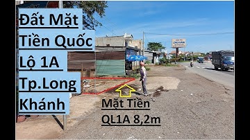 Đất Đồng Nai - Thành Phố Long Khánh 2 Mặt Tiền Chợ Xuân Tân, Quốc Lộ 1A Ngay Ngã 3 Tân Phong  5.5 tỷ