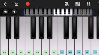 How to play ala vaikundapuram mother love theme in keyboard screenshot 1
