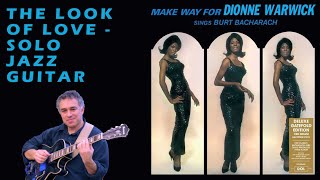 The Look of Love, fingerstyle guitar, solo jazz guitar, lesson available! chords
