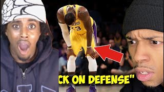 LeBron Fan IN DISGUST Watching LeBron James Quitting On His Team Compilation..