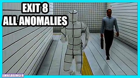The Exit 8 All Anomalies 4K60FPS - New Update Included