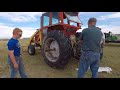 Old tractor gets new tires!