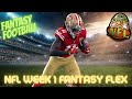 NFL Week 1- Fantasy Flex Plays