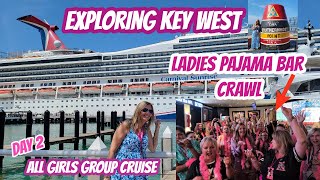 KEY WEST Hop on and off Bus | Pajama Bar Crawl | Carnival Sunrise