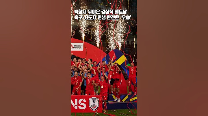 박항서 뒤이은 김상식 베트남 축구·지도자 인생 반전한 ‘우승’