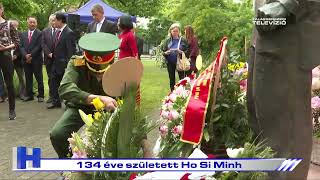 134 éve született Ho Si Minh - ZTV Híradó 2024-05-17