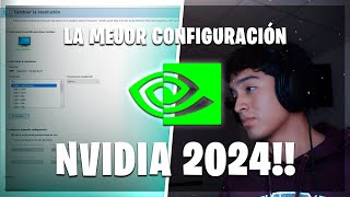 COMO CONFIGURAR panel de control NVIDIA (Máximo RENDIMIENTO)  | La MEJOR configuracion NVIDIA APP