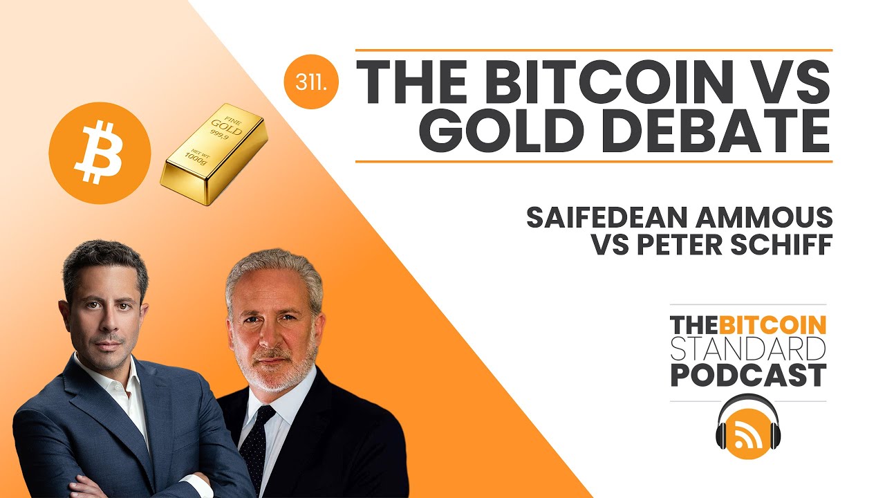 311. Дебаты о биткоине против золота: Сайфедин Аммус против Питера Шиффа