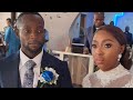 Watch the arrival of bride  groom oluwatosin wed temitopeoluwa