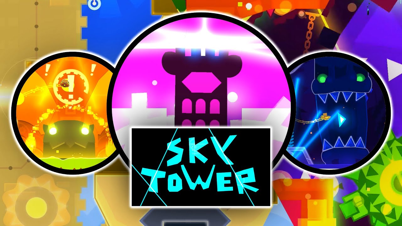 【AND A ASH】Parts Bunny Sky SKY TOWER IS BONKERS - Geometry Dash 2.11 - YouTube