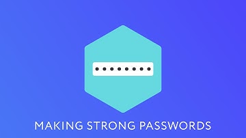 Making Strong Passwords - Cyber Safety Series