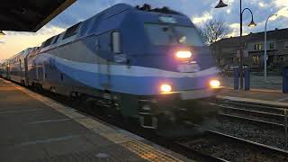 Night Trains Short Sunset Ride On Exo Commuter From Cedar Park To Dorval