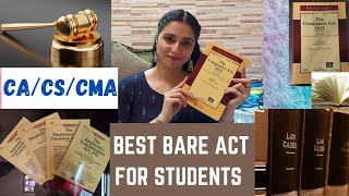 Best & Affordable Bare Act For Law Subjects for Students - CA/CS/CMA Exams - Saturday Video screenshot 5