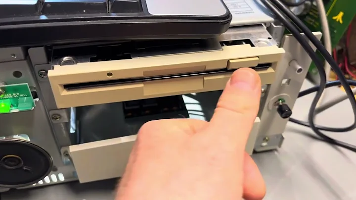 Canon 5501 slim low profile 1.2mb floppy disk drive 5.25”