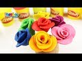Play Dough Rainbow Flowers  |  صلصال طين اصطناعى