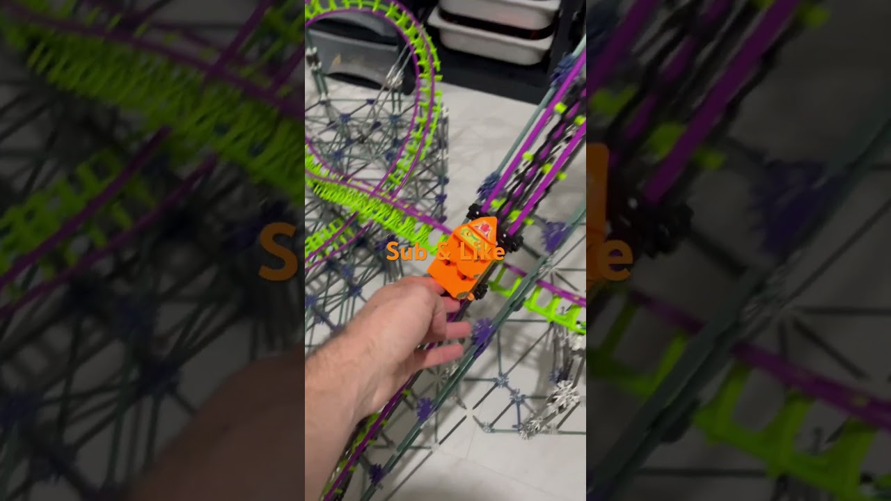 Knex Roller Coaster Valkyria 😃👍🏻